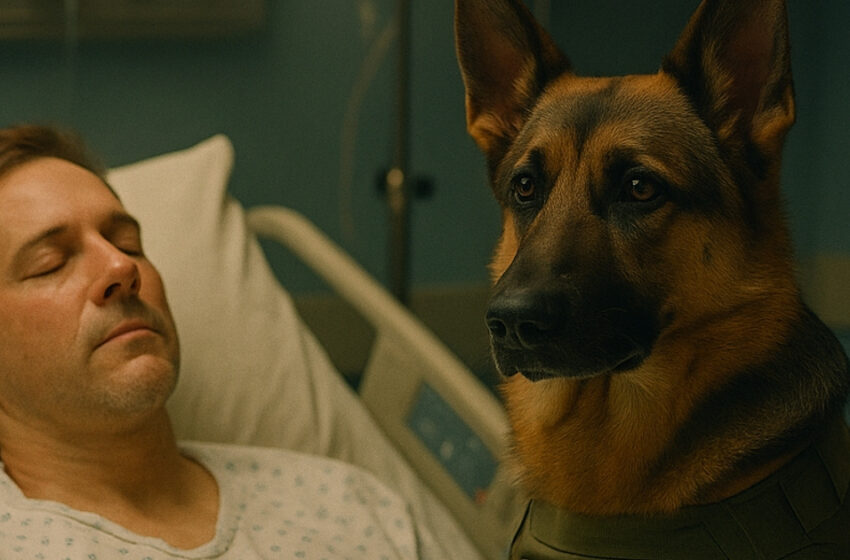 Doktorlar köpeği sahibine veda etmek için getirdiler… ama hayvan aniden yatağa atladı ve kimsenin inanamayacağı bir şey yaptı