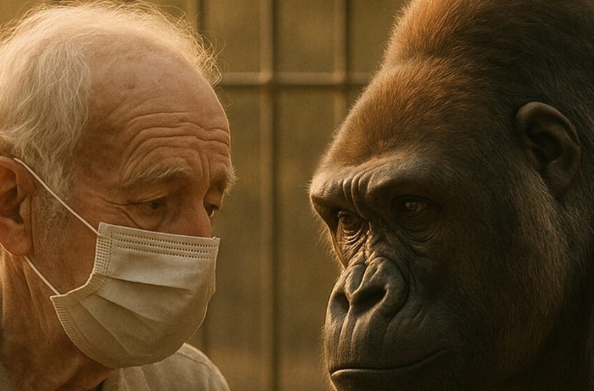 Ormandan yaralı bir gorili kurtardı… Yıllar sonra tekrar karşılaştılar ve hayvanın yaptığı herkesi hayrete düşürdü